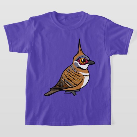 T-shirt Oiseau cartonné Birdorable Spinifex Pigeon (Poser)