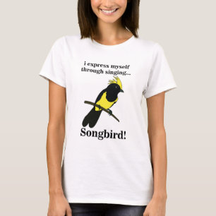 T-shirt Oiseau chanteur Tit Oiseau drôle Oiseau observatio