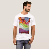 T-shirt Oiseau coloré (Devant entier)