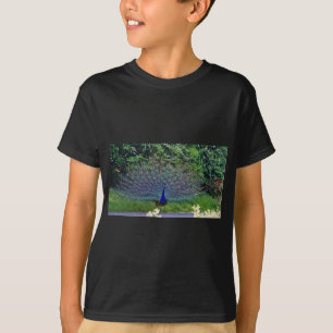 T-shirt Oiseau coloré Motif Peacock Art Destin indien