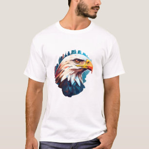 T-shirt Oiseau d'aigle Animal Monde Faune Beauté Découvert