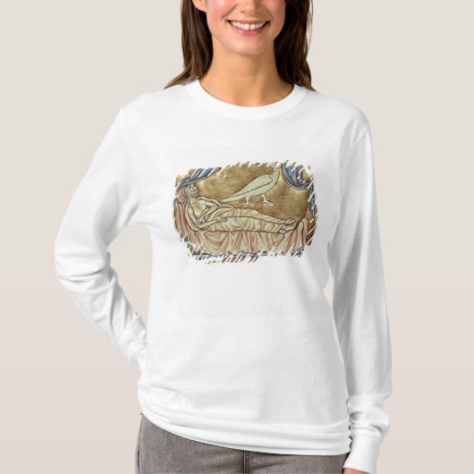 T-shirt Oiseau de Caladrius, réputé prévoir (Devant)
