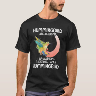 T-shirt Oiseau de colibri Observation Oiseau Oiseau Oiseau