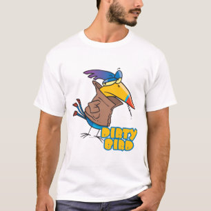 T-shirt oiseau de dessin animé drôle sale toucan vilain