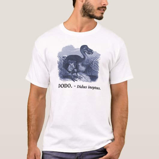 T-shirt Oiseau de dronte (ineptus de Didus) (Devant)