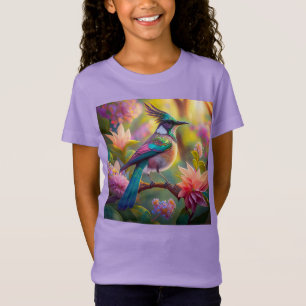 T-Shirt Oiseau de Jay Imaginaire vert