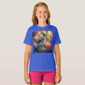 T-shirt Oiseau de Jay Imaginaire vert (Devant entier)