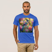 T-shirt Oiseau de Jay Imaginaire vert (Devant entier)