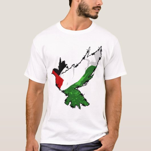T-shirt Oiseau de la Palestine (Devant)