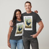 T-shirt Oiseau de l'État du DELAWARE Delaware Blue Hen (Unisexe)
