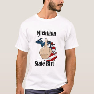 T-shirt oiseau de l'état du Michigan majeur