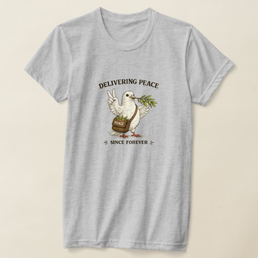 T-SHIRT OISEAU DE PAIX (Poser)