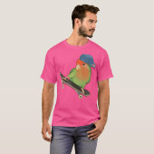 T-shirt Oiseau de patinage (Devant entier)