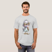 T-shirt Oiseau de Plage (Devant entier)
