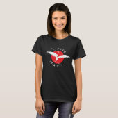 T-shirt Oiseau De Prey Esprit Libre (Devant entier)