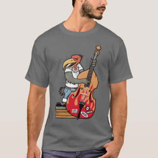 T-shirt Oiseau de rockabilly
