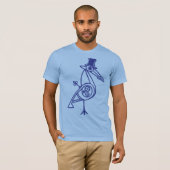 T-shirt Oiseau de Steampunk (Devant entier)