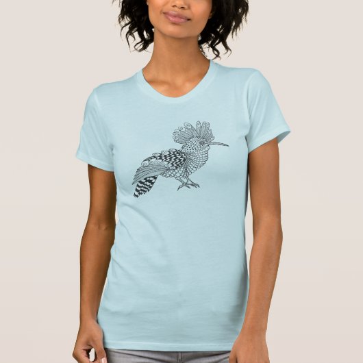 T-shirt Oiseau de style (Devant)
