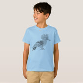 T-shirt Oiseau de style (Devant entier)
