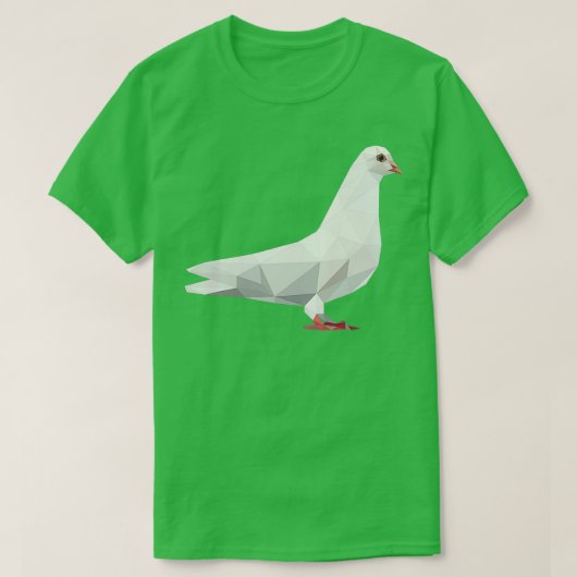 T-shirt Oiseau de tourterelle de pigeon de colombe 1 (Design devant)