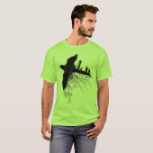 T-shirt oiseau de ville (Devant entier)