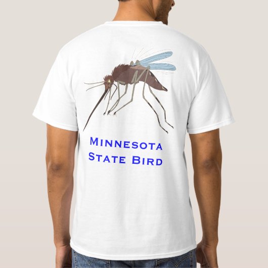 T-shirt Oiseau d'état du Minnesota (Dos)