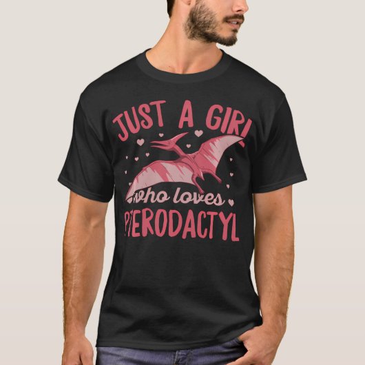 T-shirt Oiseau Dinosaure Ptérodactyle Pour Un Ptérodactyle (Devant)