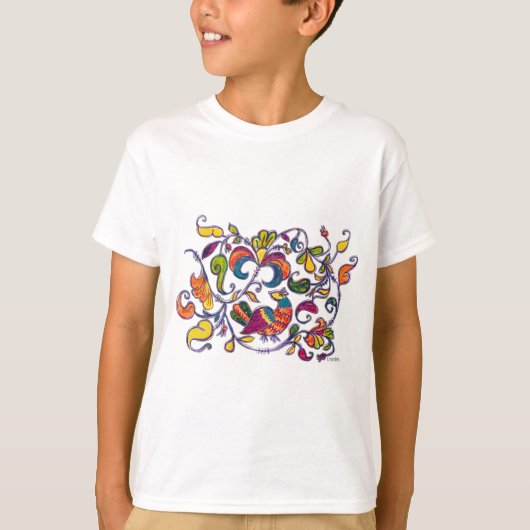 T-shirt Oiseau du Nord de Russie (Devant)