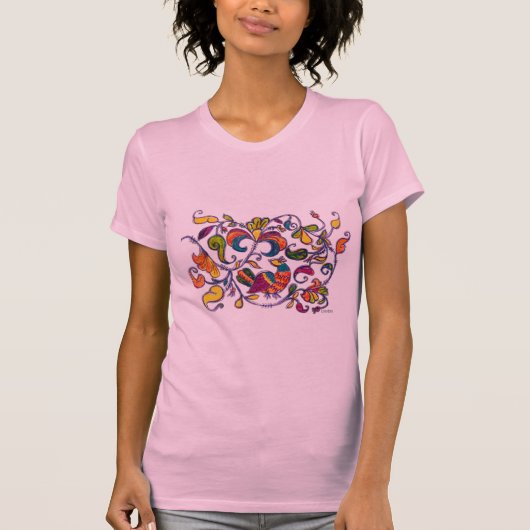 T-shirt Oiseau du Nord de Russie (Devant)
