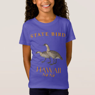 T-Shirt Oiseau du Territoire d'Hawaii L'Oie Nene