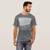 T-shirt oiseau d'une plume drôle (Devant entier)