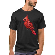 Oiseau en origami Cardinal du Nord, Art minimal en