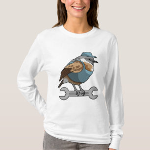 T-shirt Oiseau en tireur avec clé