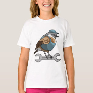 T-shirt Oiseau en tireur avec clé