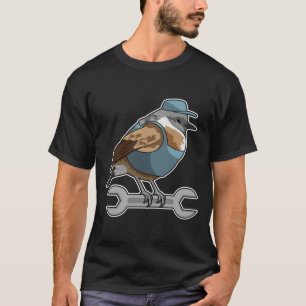 T-shirt Oiseau en tireur avec clé