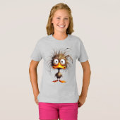 T-shirt Oiseau excentrique (Devant entier)