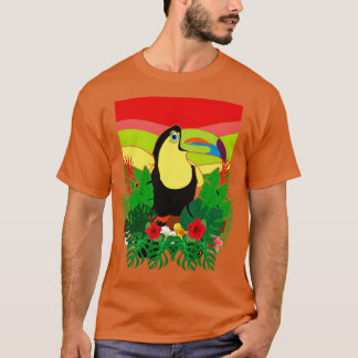 T-shirt Oiseau exotique Oiseau Oiseau Oiseau Ornithologie 