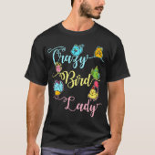 T-shirt Oiseau fou Lady Oiseau Oiseau Oiseau Observateur O (Devant)