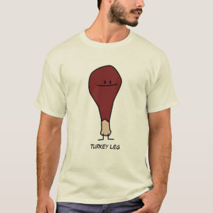 T-shirt Oiseau heureux de protéine de pilon de jambe de