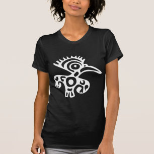 T-shirt Oiseau, hiéroglyphe mexicain(Maya)