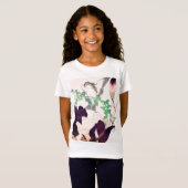 T-Shirt OISEAU IMPRIMÉ JAPONAIS EN BOIS (Devant entier)