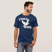 T-shirt Oiseau libre (2) (Devant entier)
