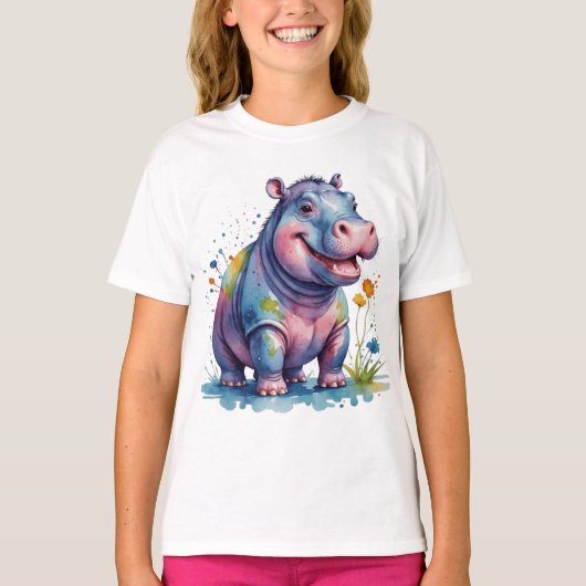 T-shirt Oiseau macareux mignon (Devant)