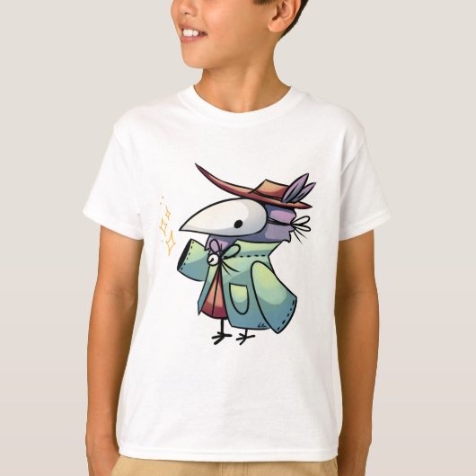 T-shirt Oiseau masqué (Devant)