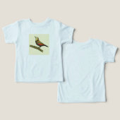 T-Shirt Oiseau Mignon (Design Recto & Verso)