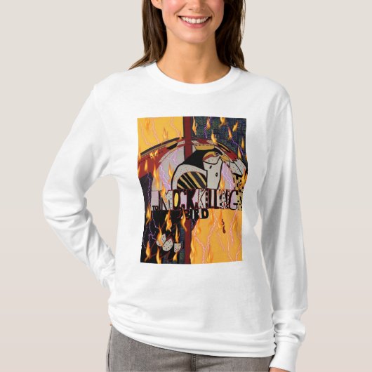 T-shirt Oiseau moqueur un oiseau de massacre (Devant)