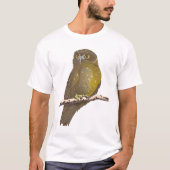 T-shirt Oiseau Morepork RURU NZ (Devant)