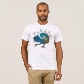 T-shirt Oiseau néo-zélandais TAKAHE (Devant entier)