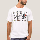 T-shirt Oiseau Nerd (Devant)