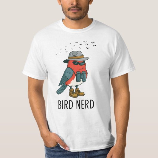 T-shirt Oiseau Nerd drôle Oiseau observer Oiseau Oiseau Am (Devant)